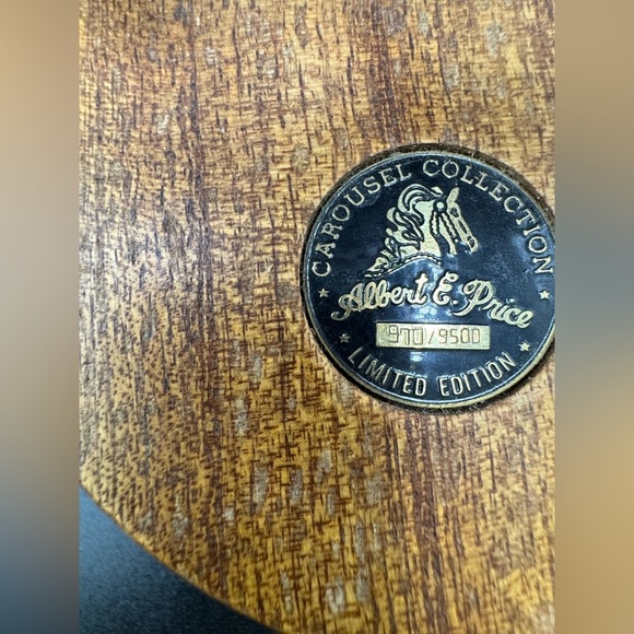 Carousel 1985 Collection Limited Edit. Music Box By Albert Price 970/9500 READ - Picture 3 of 5